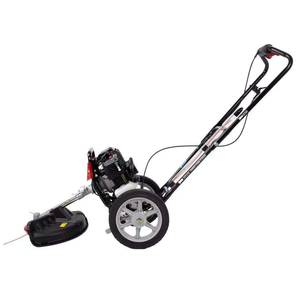 Southland 43cc Gas Walk-Behind Wheeled String Trimmer, 17 in. Cutting Path