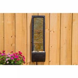 Kenroy Home Triptych Resin and Slate Indoor/Outdoor Wall Fountain, 37 in. thumbnail 8