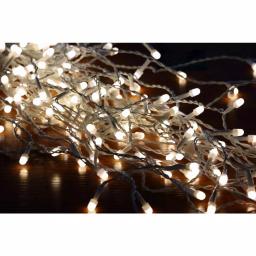 Novolink 200 Light 8mm Mini Globe Warm White Icicle LED String Light Bundle with Wireless Smart Control - 27ft Total thumbnail 2