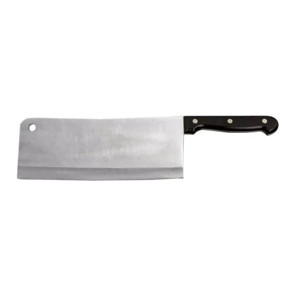 Home Basics 9 in. Stainless Steel Chinese Cleaver with Non-Slip Handle