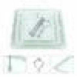 MALACASA 3-Tiered Green Porcelain Square Cupcake Tower Stand - 14.5 in. Dessert Serving Tray thumbnail 4