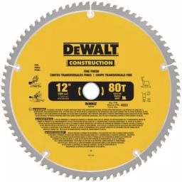 DEWALT 12 in. Miter Saw Blade Assortment, 32-Teeth & 80-Teeth (4-Pack) thumbnail 2