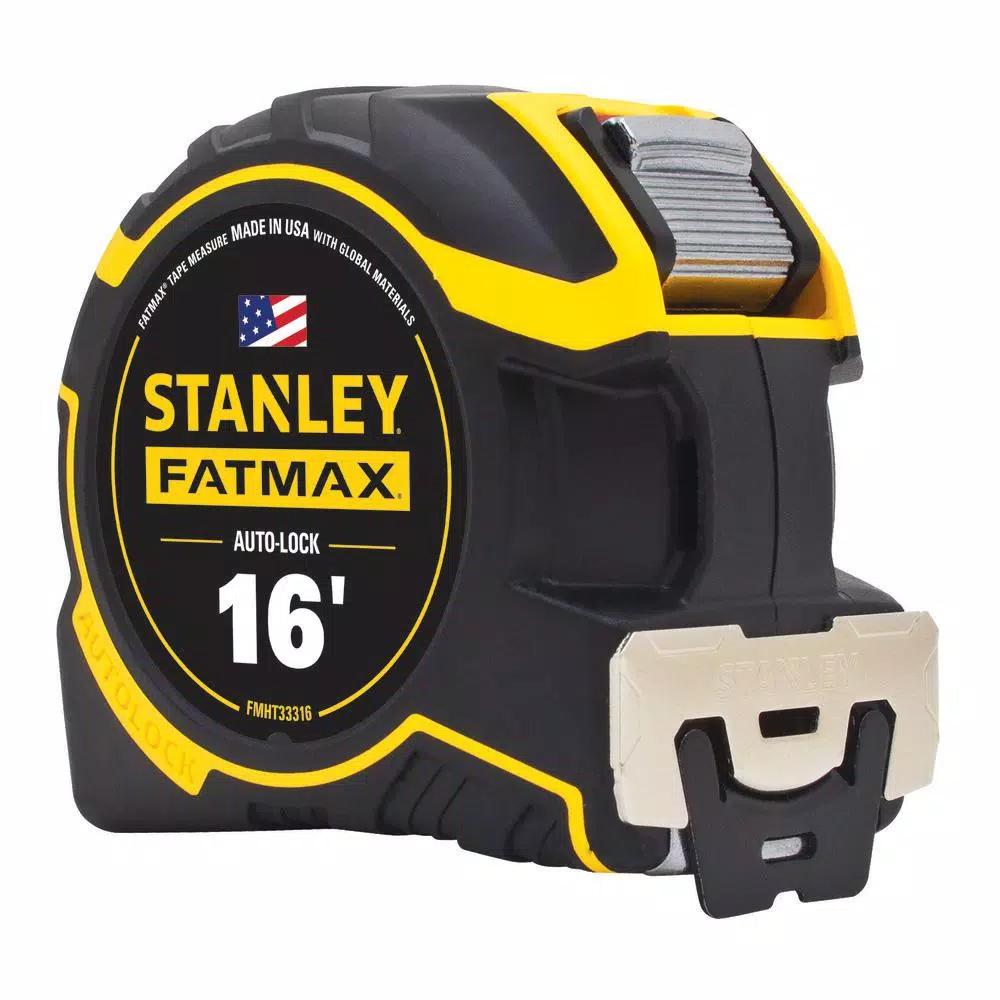 STANLEY FATMAX 16 ft. Auto-Lock Tape Measure with Bonus 16 ft. Tape Measure
