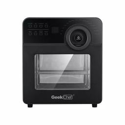 Geek Chef 1700W 15 Qt. Large Capacity Air Fryer with Rotisserie and 16 Preset Modes, Black thumbnail 1