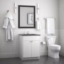 Franklin Brass Maxted 5-Piece Polished Chrome Bath Hardware Accessory Set thumbnail 2