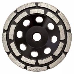 Thinset Removal Bit 4.5 in. Double Row Diamond Grinding Cup Wheel for Masonry and Thinset Removal thumbnail 1
