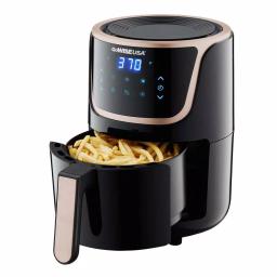 GoWISE USA 2 Qt. Mini Digital Air Fryer with Touchscreen, Black/Copper thumbnail 5