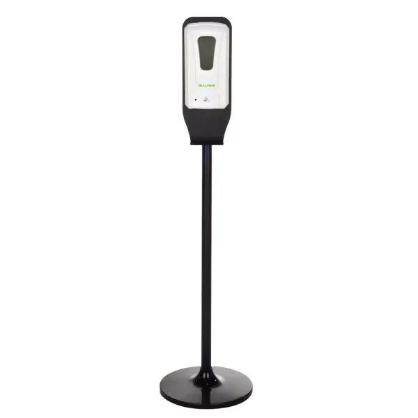 Alpine Industries 1200ml Automatic Foam Hand Sanitizer Dispenser with Floor Stand, White
