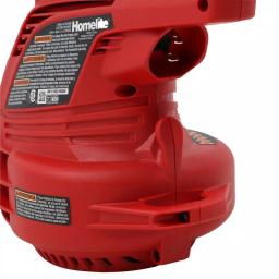 Homelite 7 Amp Electric Handheld Leaf Blower and Sweeper, 150 MPH, 233 CFM thumbnail 8