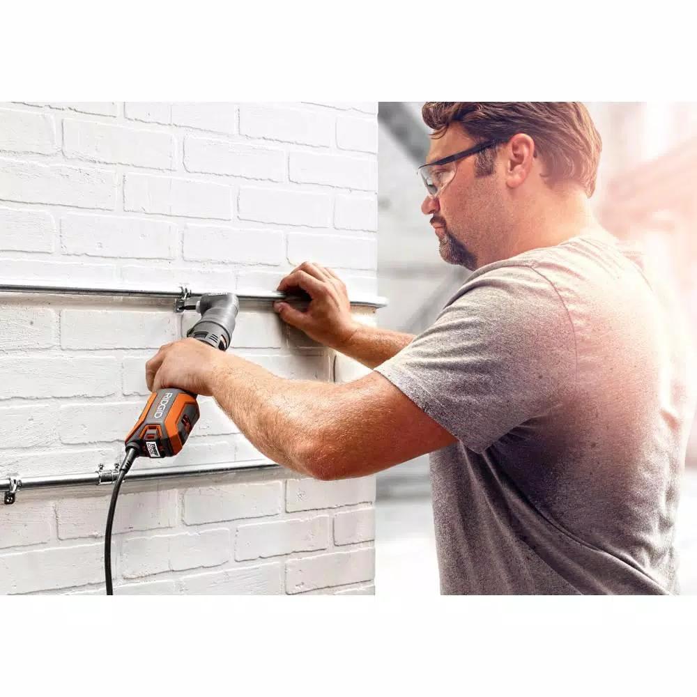 RIDGID 4 Amp Corded JobMax Multi-Tool Kit with 14-Piece Oscillating Blade Accessory Set