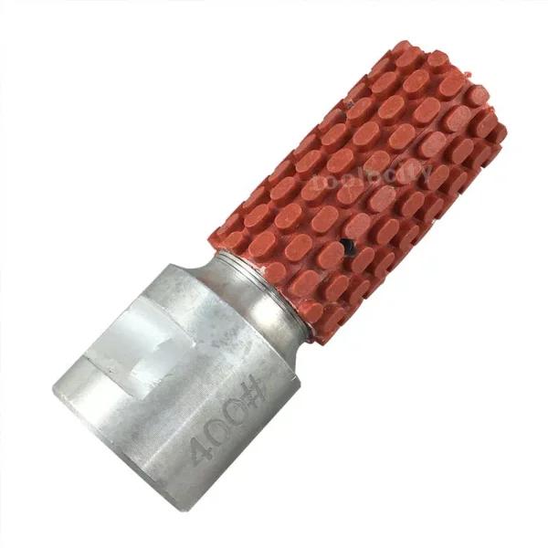 Toolocity 1 in. Wet Diamond Polishing Drum Wheel, 400-Grit, 5/8-11 Thread