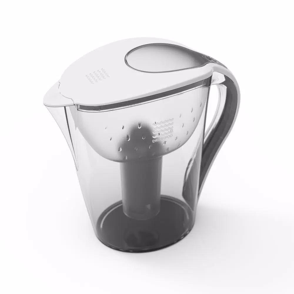Drinkpod Ultra-Premium Alkaline Water Pitcher, 3.5L Capacity Water Ionizer (3-Pack)