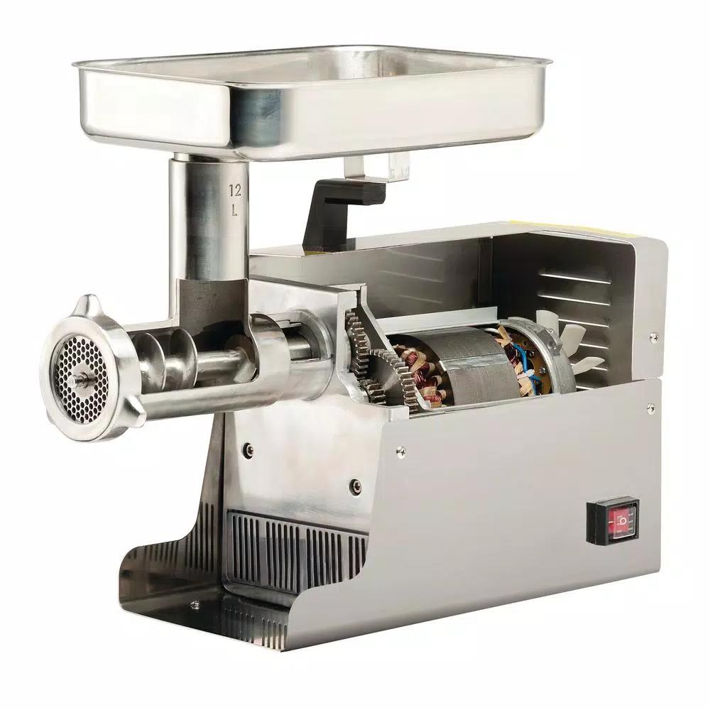 LEM Big Bite #32 Stainless Steel Electric Meat Grinder, 1.5 HP, 17 lbs/min