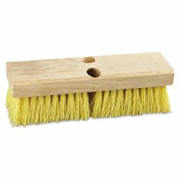 ProLine 10 in. Polypropylene Bristle Deck and Acid Brush Head with Hardwood Block thumbnail 1