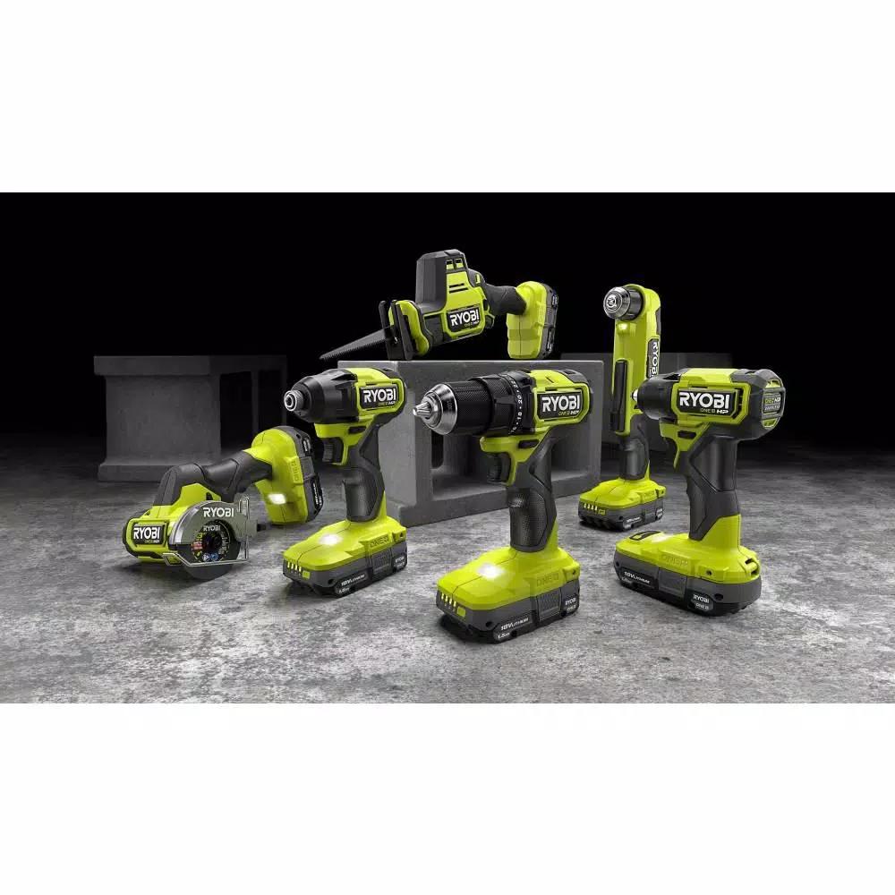 RYOBI ONE+ HP 18V Brushless Compact 3/8 in. Right Angle Drill (Tool Only)