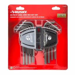 Husky 43-Piece Hex and Torx Key Set with Color-Coded Caddies thumbnail 2