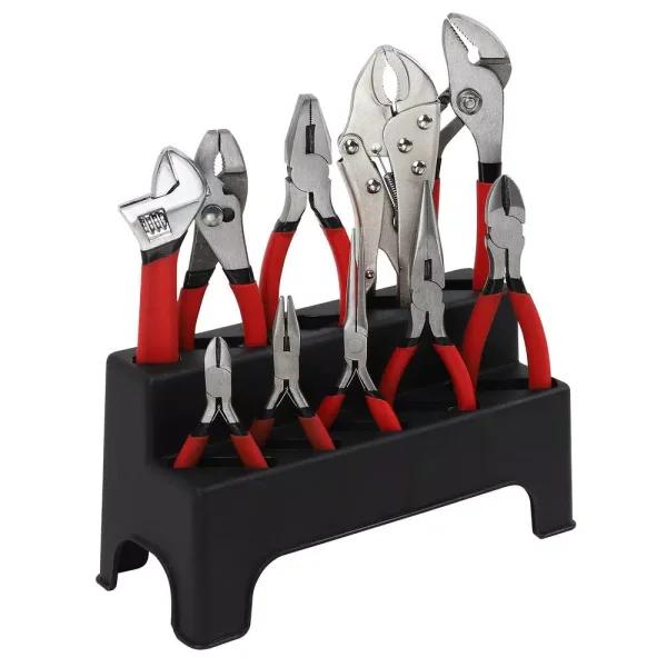 KING 10-Piece Combination Pliers and Wrench Set