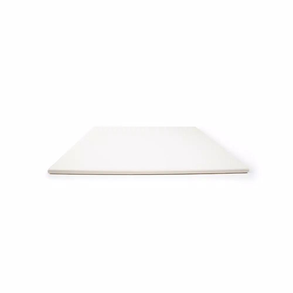 Fox Run 14 in. x 16 in. Square Stoneware Pizza Stone for Crispy Crusts