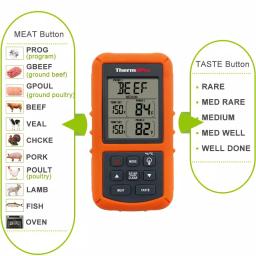 ThermoPro TP20 Wireless Digital Meat Thermometer with Dual Probes for BBQ Smoker Grill and Oven thumbnail 3