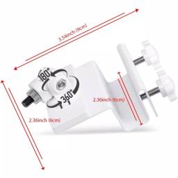 Wasserstein Weatherproof Gutter Mount for Blink Outdoor, XT and XT2 Cameras, 2-Pack, White thumbnail 3