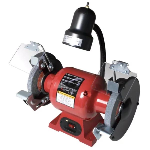 SUNEX TOOLS Sunex 6 in. Bench Grinder with 4-Watt Flexible Work Light