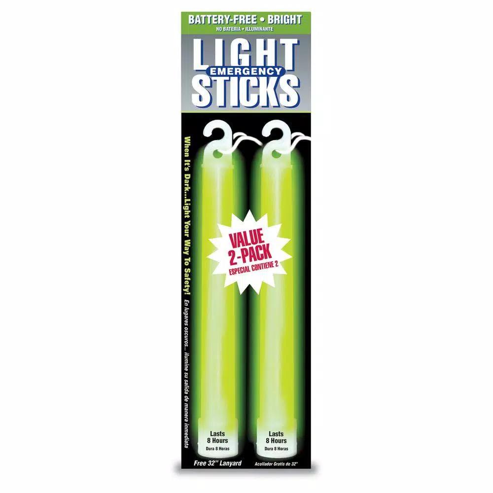 Ready America 24-Pack Green 8-Hour Chemical Light Sticks (2-Pack)