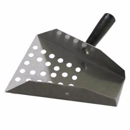 Paragon Large Stainless Steel Speed Popcorn Scoop with Sifting Holes thumbnail 1