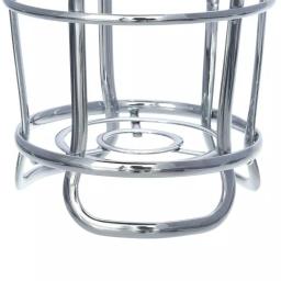 interDesign Axis Freestanding Toilet Paper Holder Plus in Chrome thumbnail 4