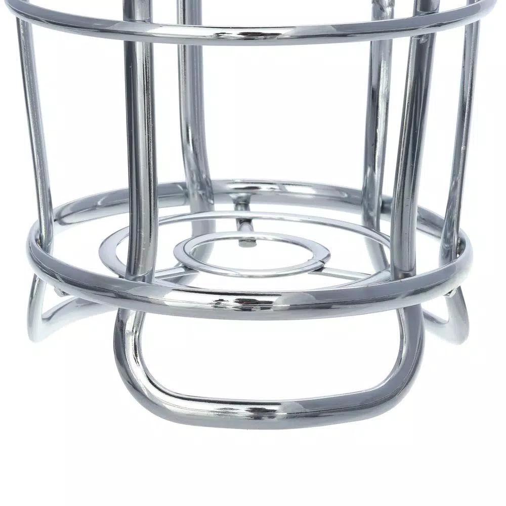 interDesign Axis Freestanding Toilet Paper Holder Plus in Chrome