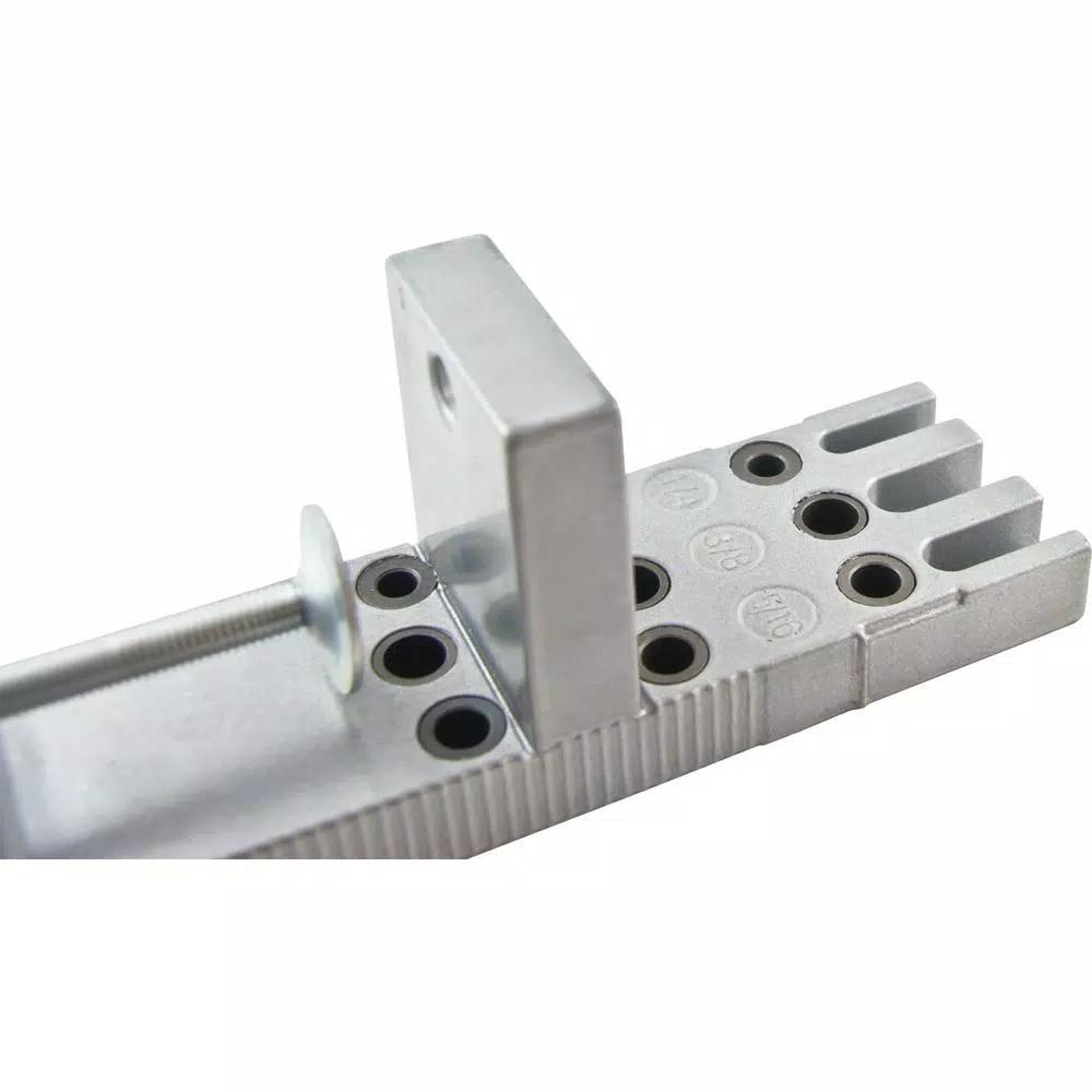 Wolfcraft Dowel Pro Kit - Aluminum Doweling Jig Set with 60 Beechwood Dowels