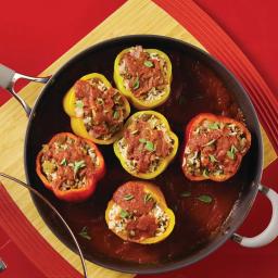 Circulon Elementum 5 qt. Hard-Anodized Aluminum Nonstick Saute Pan with Glass Lid, Oyster Gray thumbnail 6