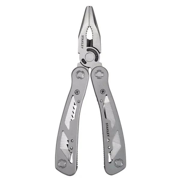 Stanley 12-in-1 Multi-Tool with Nylon Holster, Stainless Steel Hand Tool