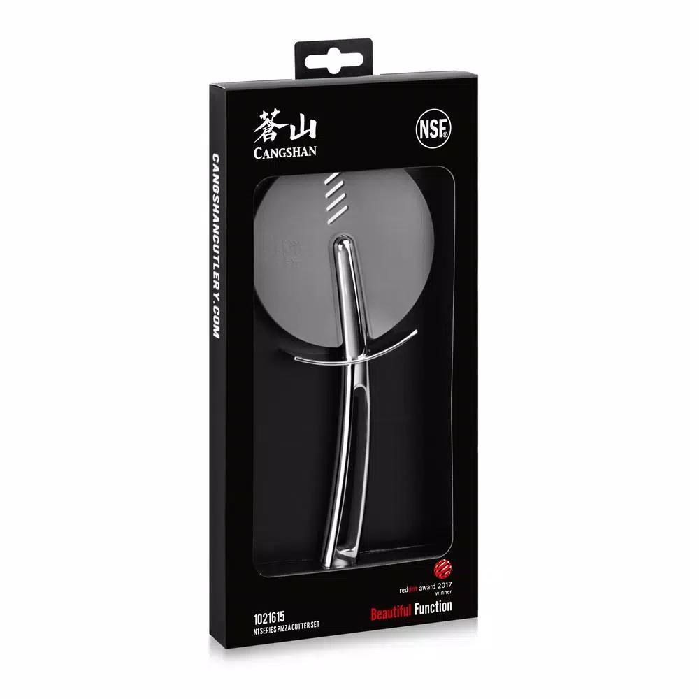 Cangshan Stainless Steel 18/10 Forged 4 in. Pizza Cutter - N1 Series