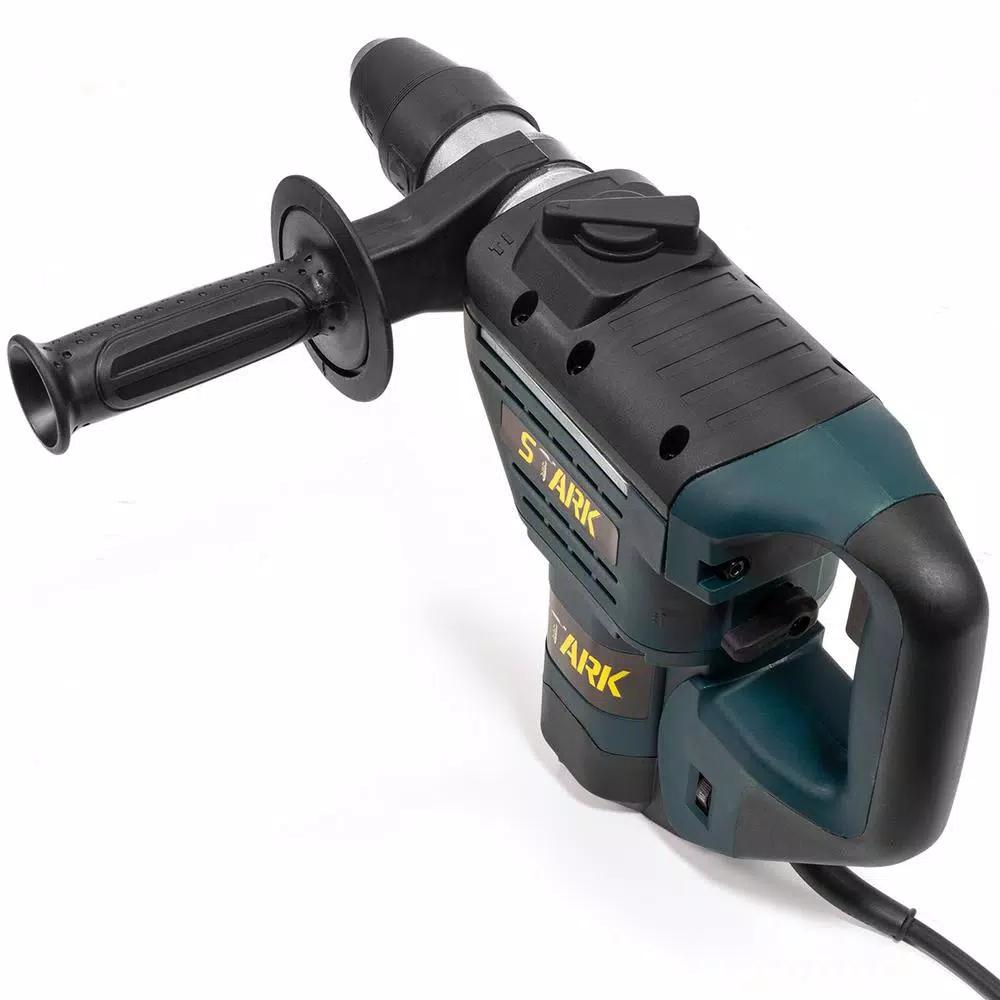 Stark 8.3 Amp 1/2 in. SDS-Plus Corded Rotary Hammer Drill Kit with Chisel Bit Set