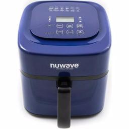 NuWave Brio 6 Qt. Digital Air Fryer with Retractable Cord, Cobalt Blue thumbnail 1