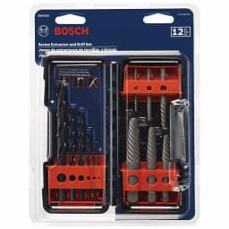 Bosch 12-Piece High-Carbon Steel Spiral Flute Screw Extractor Set thumbnail 4