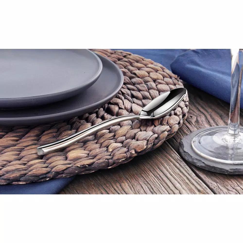 Artaste Rain II 12-Piece 18/10 Stainless Steel Teaspoon Set