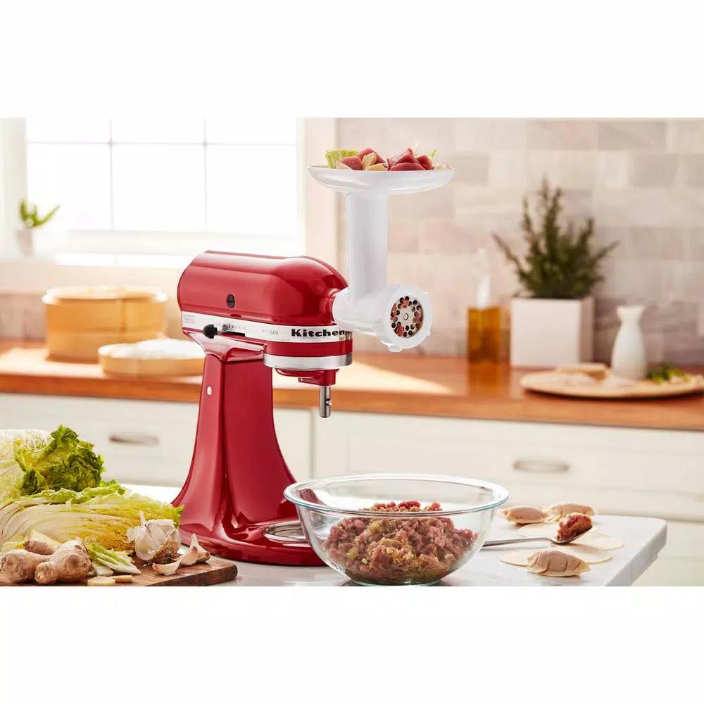 KitchenAid Food Grinder Attachment for Stand Mixers, White