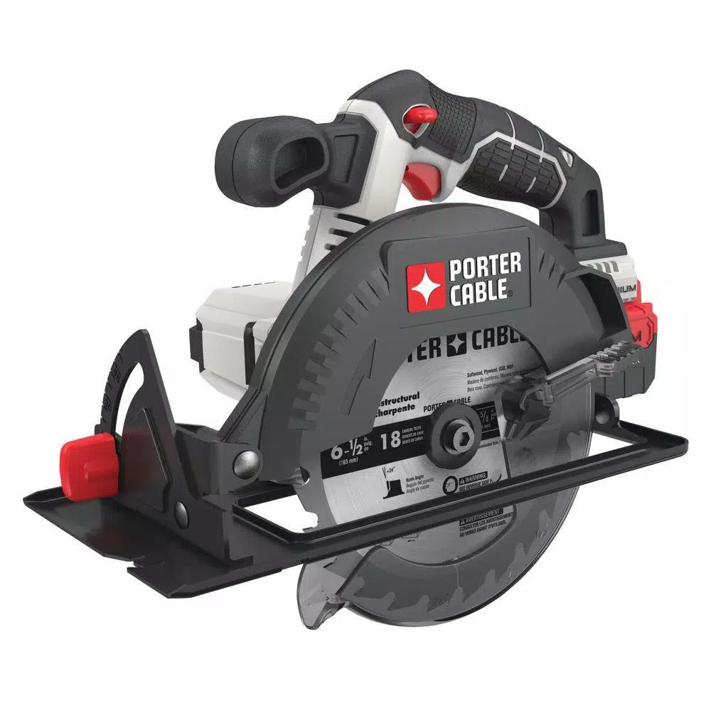 Porter-Cable 20V MAX Cordless 6-1/2 in. Circular Saw, Tool-Only