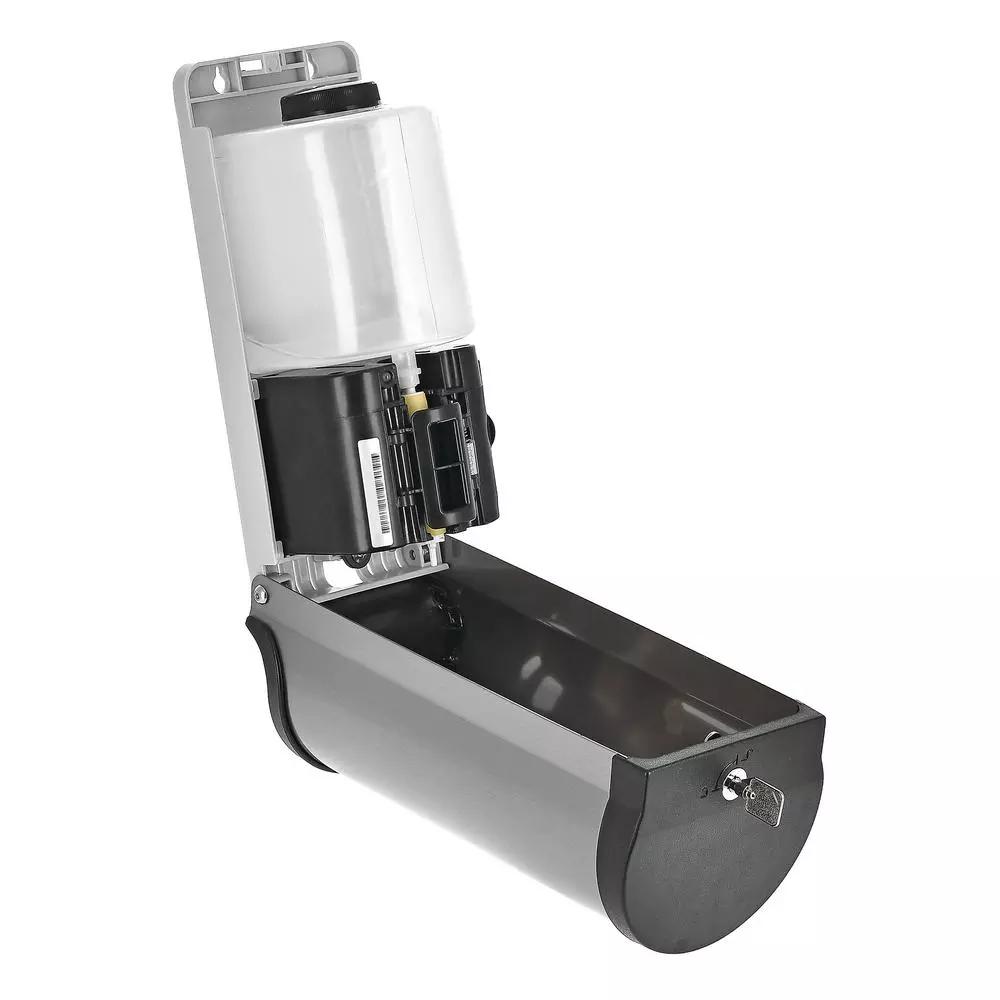 Alpine Industries 800ml Automatic Stainless Steel Gel Sanitizer & Soap Dispenser with Floor Stand