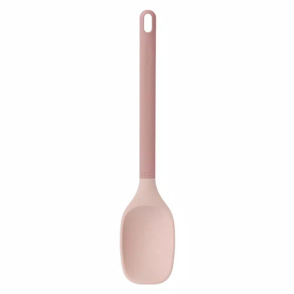 BergHOFF Leo Pink Serving Spoon - Silicone & Nylon Kitchen Utensil