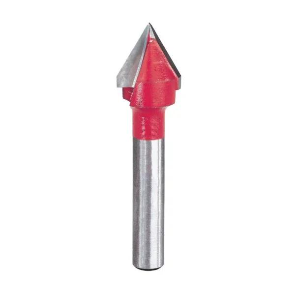 Diablo 1/4 in. V-Grooving Router Bit with TiCo Carbide