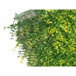 Ejoy GorgeousHome Artificial Ficus Boxwood Hedge Greenery Panels, 20 in. x 20 in. (12-Pack) thumbnail 2