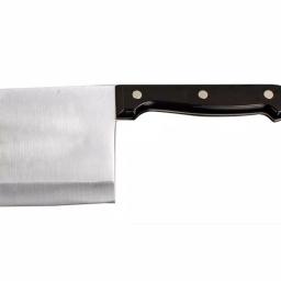 Home Basics 9 in. Stainless Steel Chinese Cleaver with Non-Slip Handle thumbnail 2