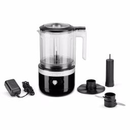 KitchenAid Cordless 5-Cup Food Chopper, Onyx Black thumbnail 3