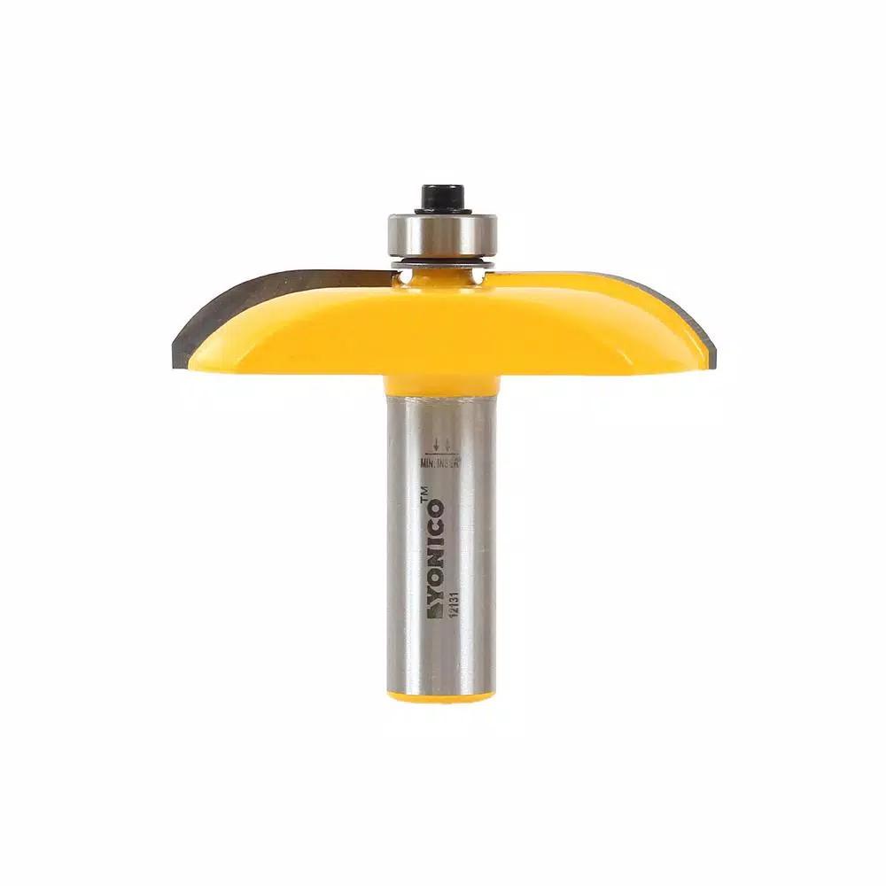 Yonico 2-1/2 in. Raised Panel Cove Router Bit with 1/2 in. Shank, Carbide Tipped