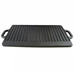 General Store Addlestone Cast Iron Reversible Griddle with Handles, 17 x 13 in. thumbnail 1