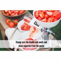Weston Tomato Strainer and Fruit Press Sauce Maker with Stainless Steel Screen thumbnail 7