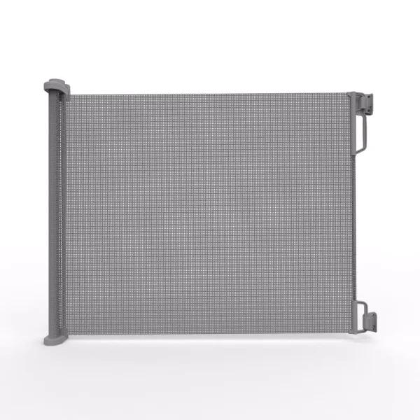 Perma Child Safety 33 in. Outdoor Retractable Gate, Extra Wide up to 71 in., Gray