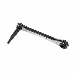 Klein Tools 3/16 in. and 5/16 in. Hex Key Adapter for 1/4 in. Square Refrigeration Wrenches thumbnail 3